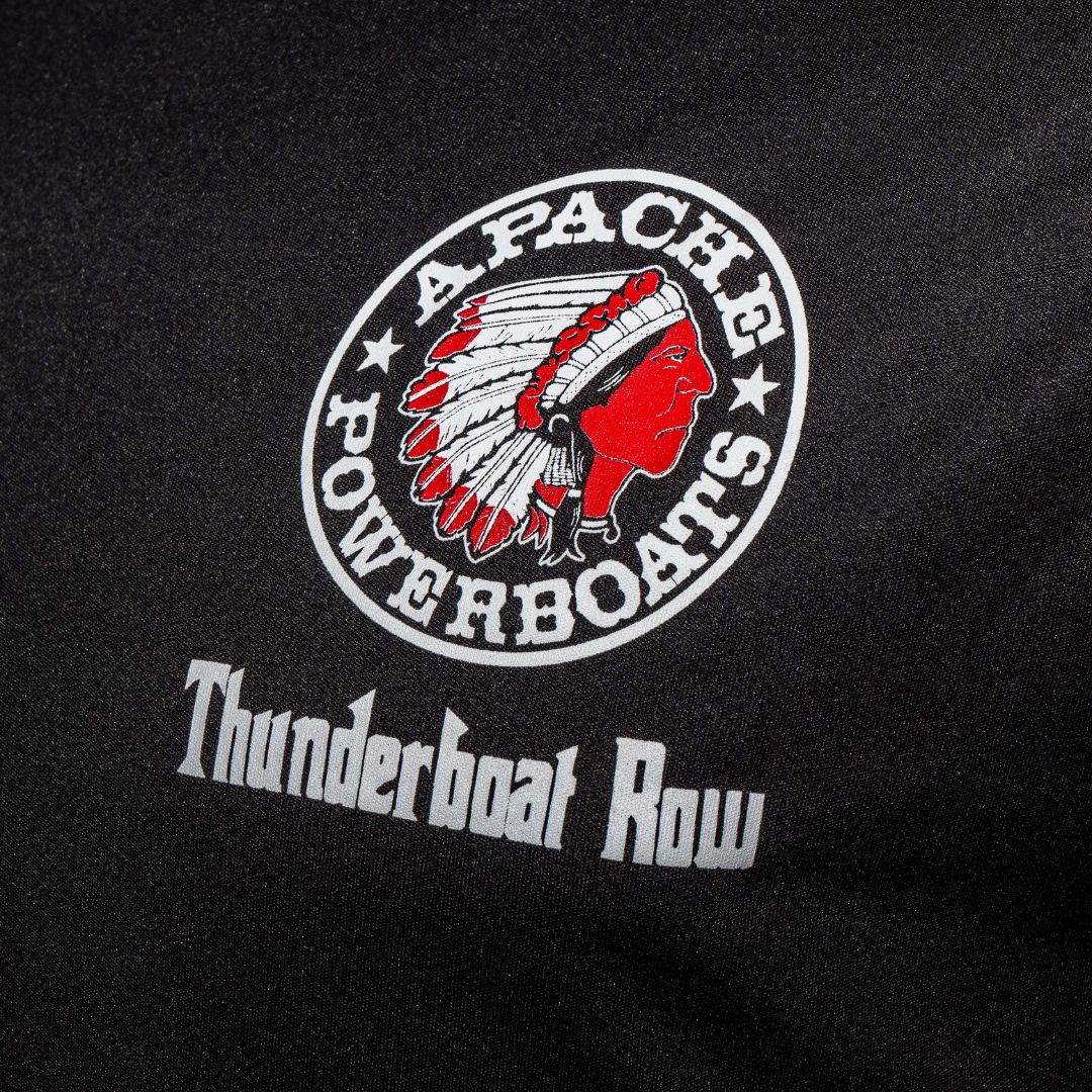 Vintage 1982 Thunderboat Row Cool-DRI T-Shirt | Black