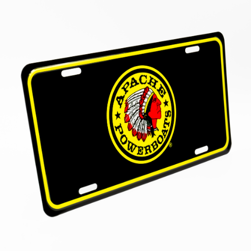 Apache Powerboats® License Plate