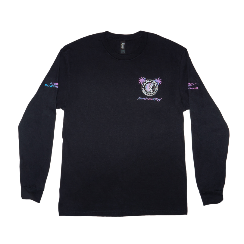 1975 Thunderboat Row Long Sleeve Shirt | Miami Edition V1