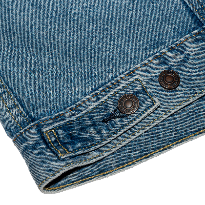 Vintage Apache Powerboats® Denim Jacket | Blue Denim