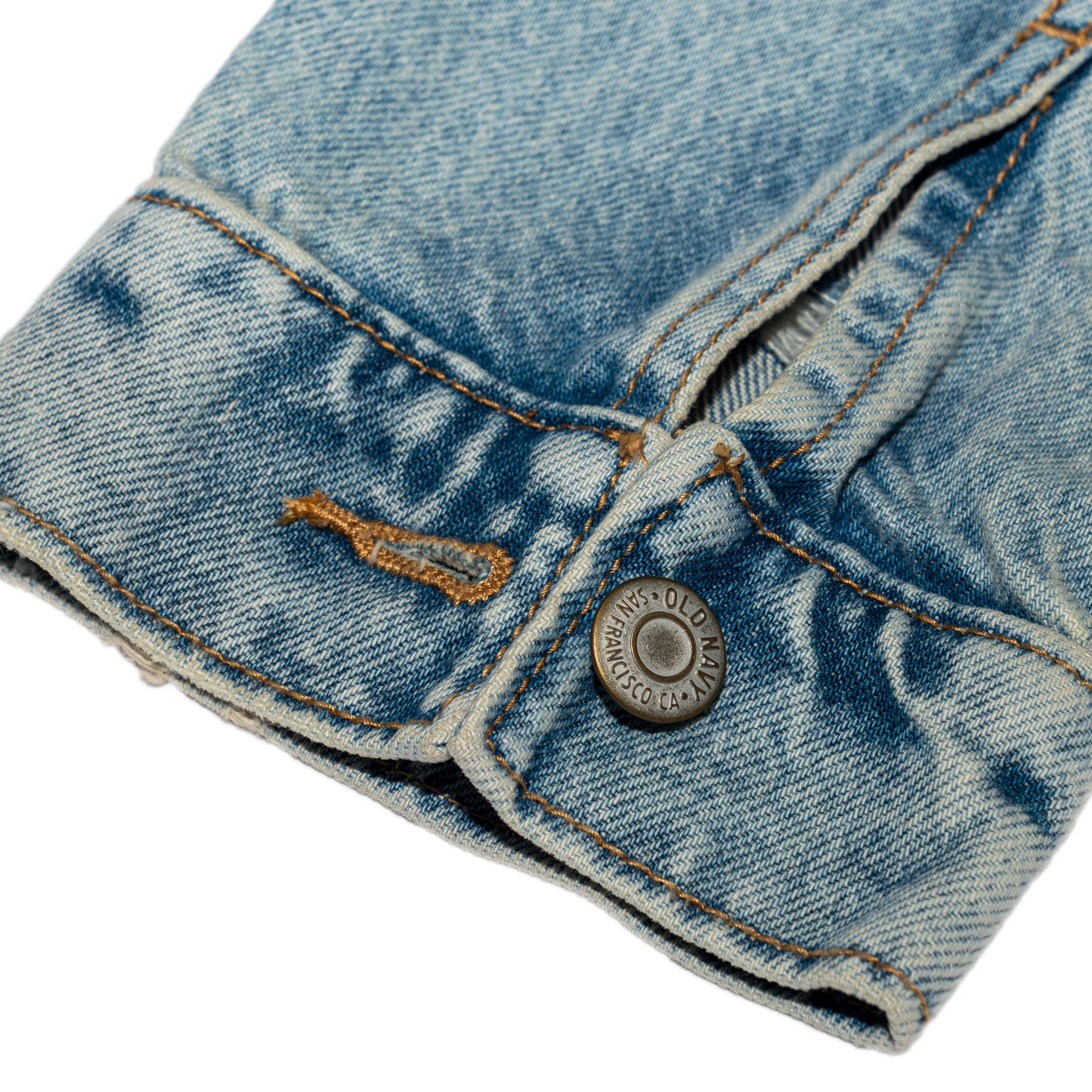 Vintage Apache Powerboats® Denim Jacket | Whitewashed Denim