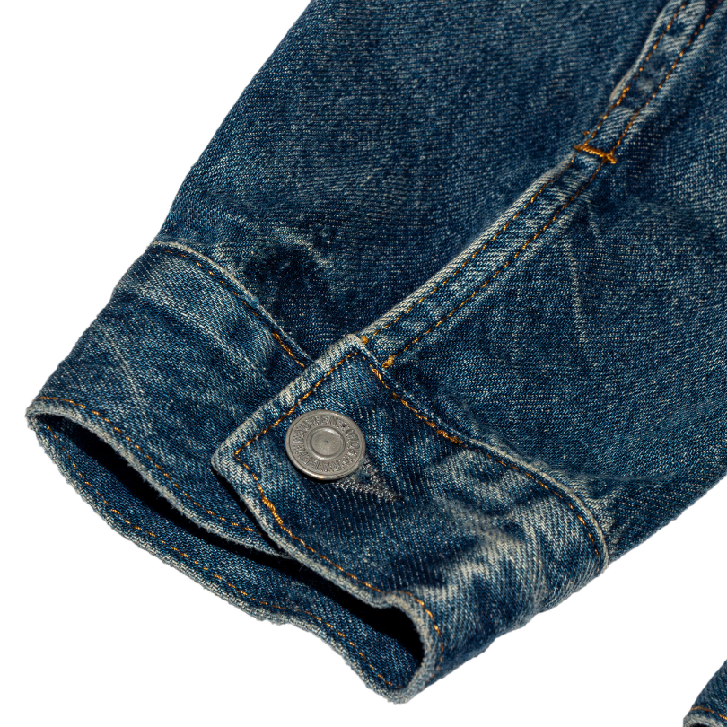 Vintage Apache Powerboats® Denim Jacket | Blue Denim