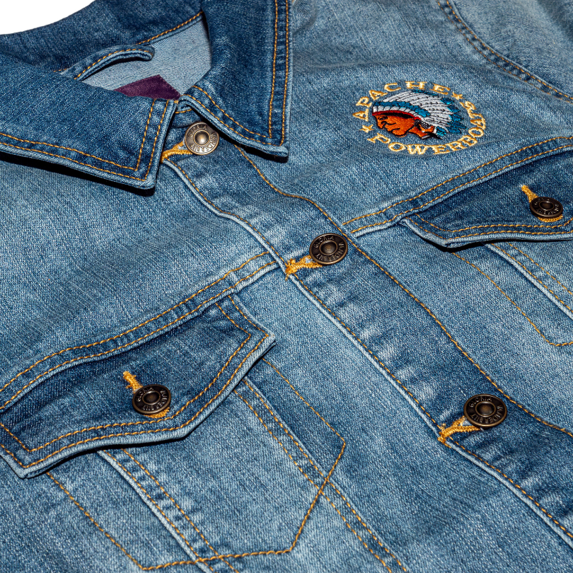 Vintage Apache Powerboats® Denim Jacket | Women