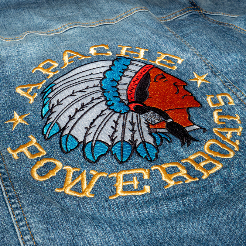 Vintage Apache Powerboats® Denim Jacket | Women