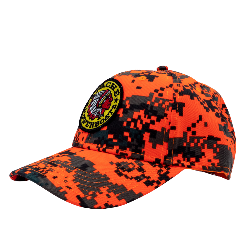 Apache® Digital Camouflage Hat | Safety Orange