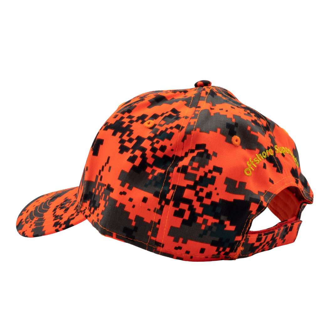 Apache® Digital Camouflage Hat | Safety Orange