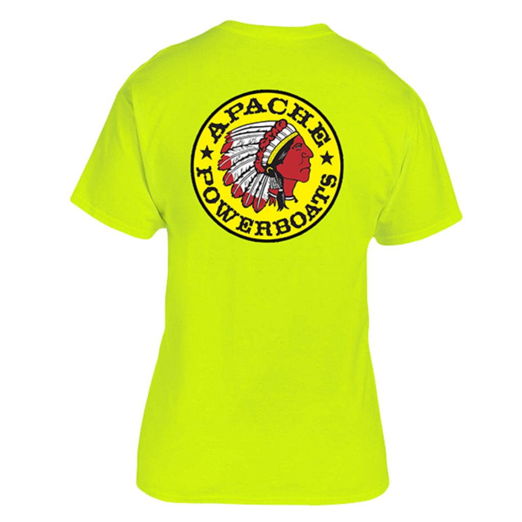 Represent 'n Apache® T-Shirt | Safety Green