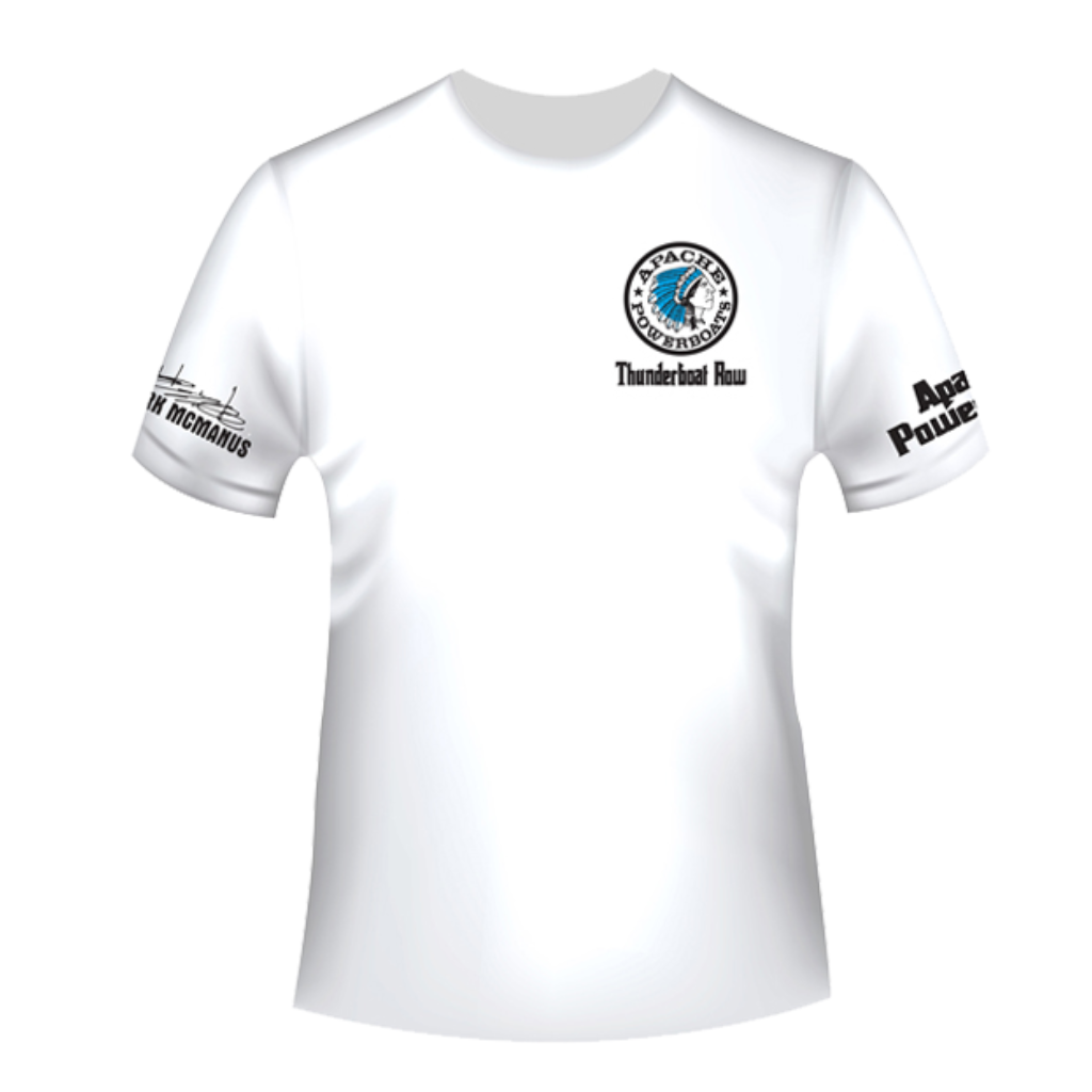 188th Street Mafia | Thunderboat Row T-Shirt | White