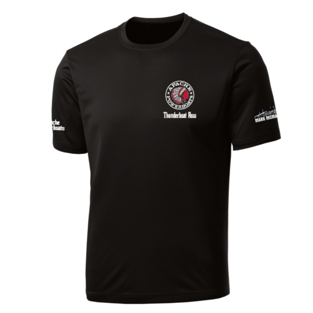 Vintage 1982 Thunderboat Row Cool-Dri® T-Shirt | Black