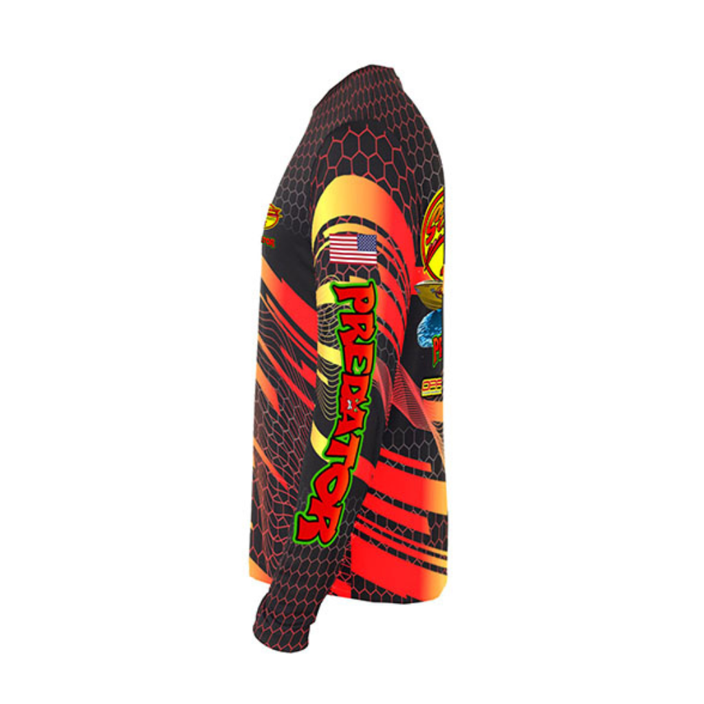 PREDATOR Race Team Shirt | Moisture Management | Long Sleeve | Men's
