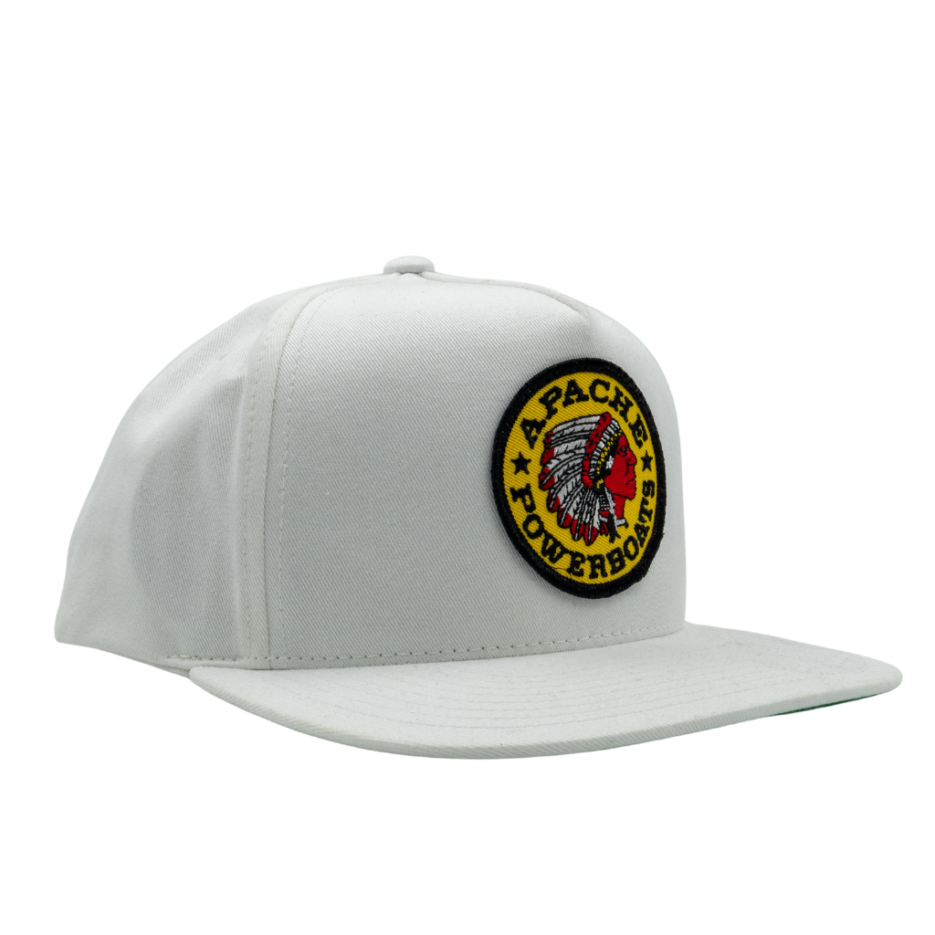 Vintage Apache® Snap-Back Hat | White