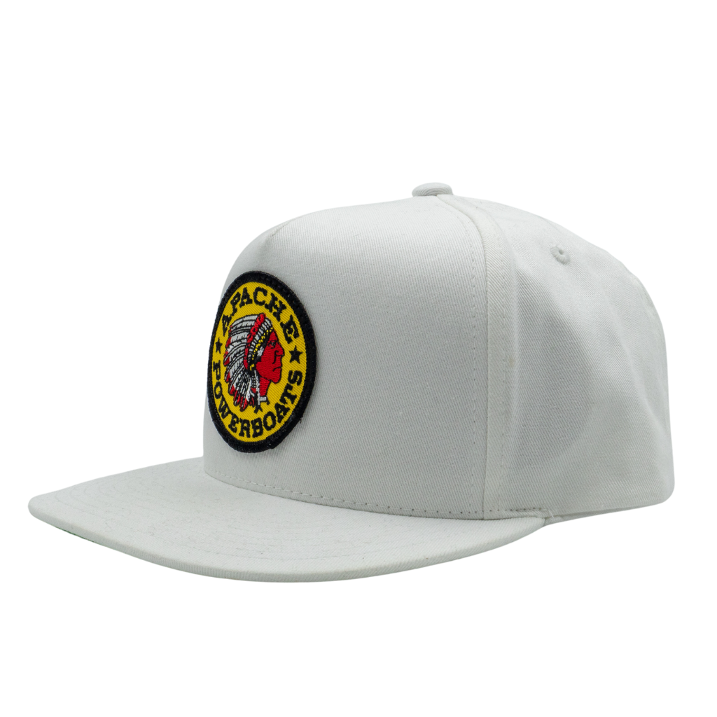 Vintage Apache® Snap-Back Hat | White