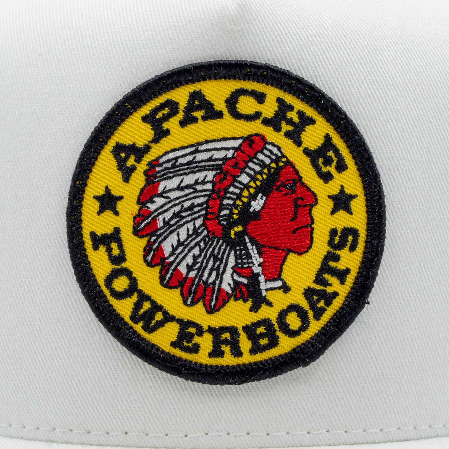 Vintage Apache® Snap-Back Hat | White