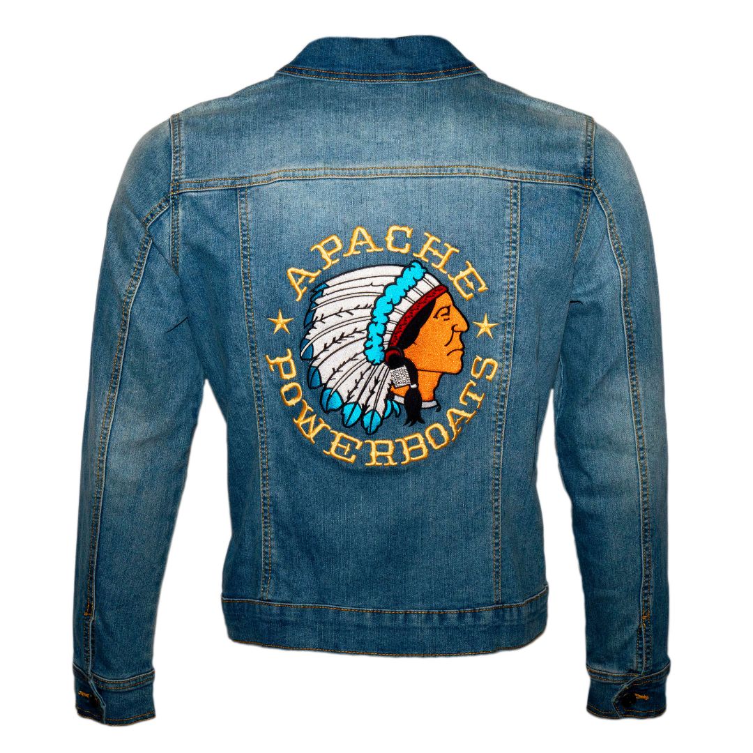 Vintage Apache Powerboats® Denim Jacket | Women