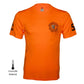 Official World Speed Record Apache Star® T-Shirt | Cotton/Cool DRI | Safety Orange