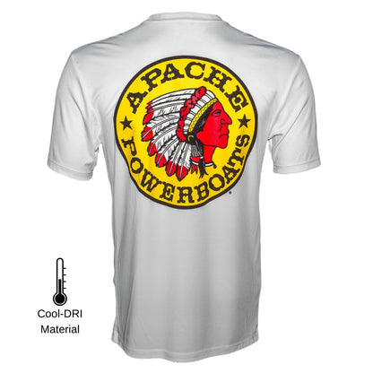 Apache Powerboats Cool-DRI Performance Logo T-Shirt