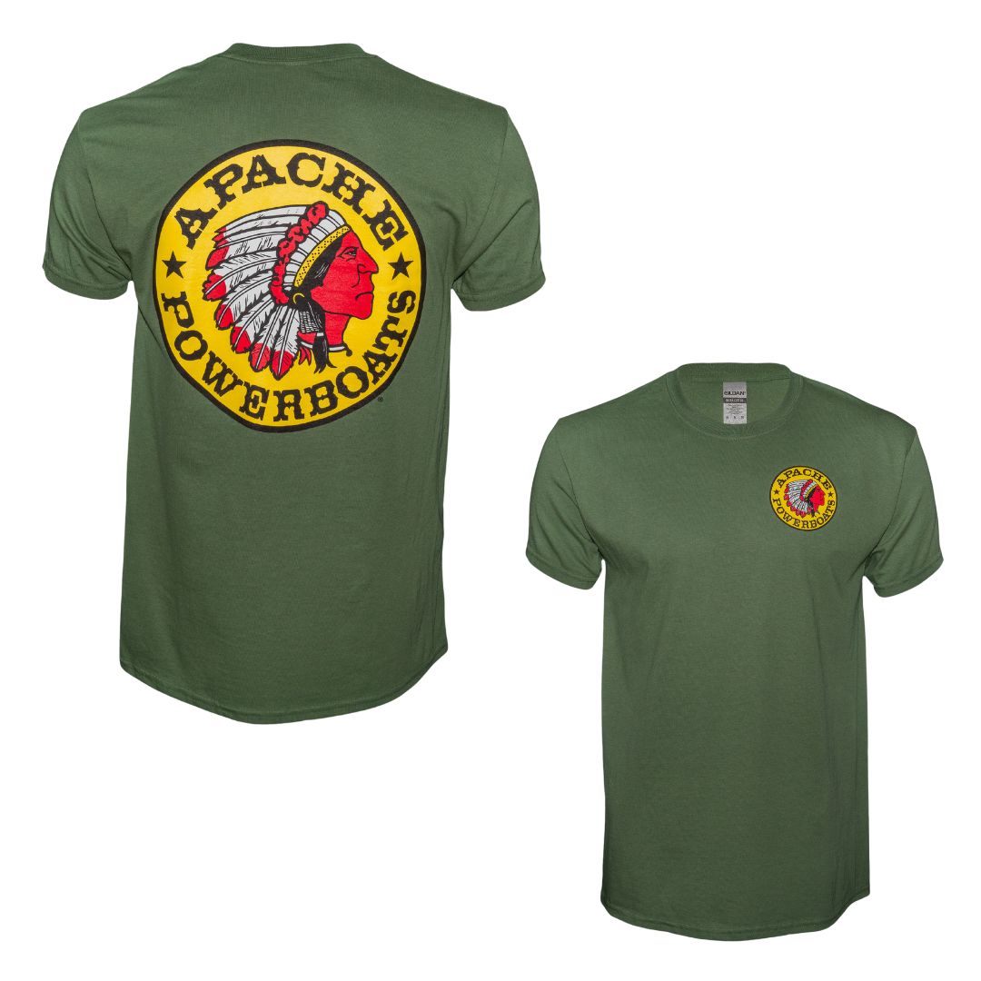 Represent 'n Apache® T-Shirt | Military Green