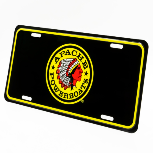 Apache Powerboats® License Plate