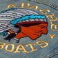 Vintage Apache Powerboats® Denim Jacket | Whitewashed Denim