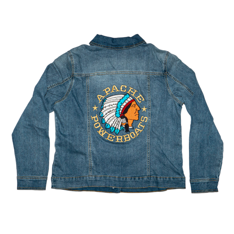 Vintage Apache Powerboats® Denim Jacket | Women