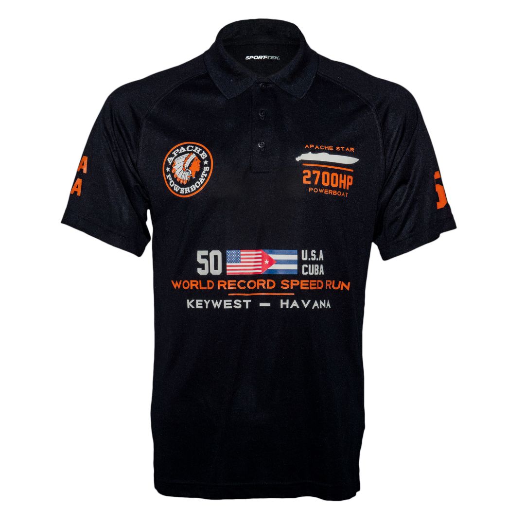 Official Apache Star® World Speed Record Collard Shirt