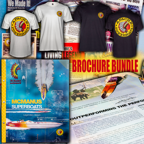 Apache Powerboats® Collector's Edition Brochure Bundle - XL, 2XL, 3XL, 4XL