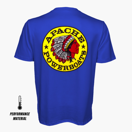 NEW Represent ’n Apache® Performance Tee | Royal Blue