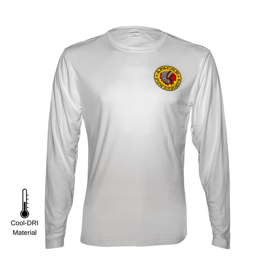 Represent'n Apache Cool DRI Performance Long Sleeve Shirt | White