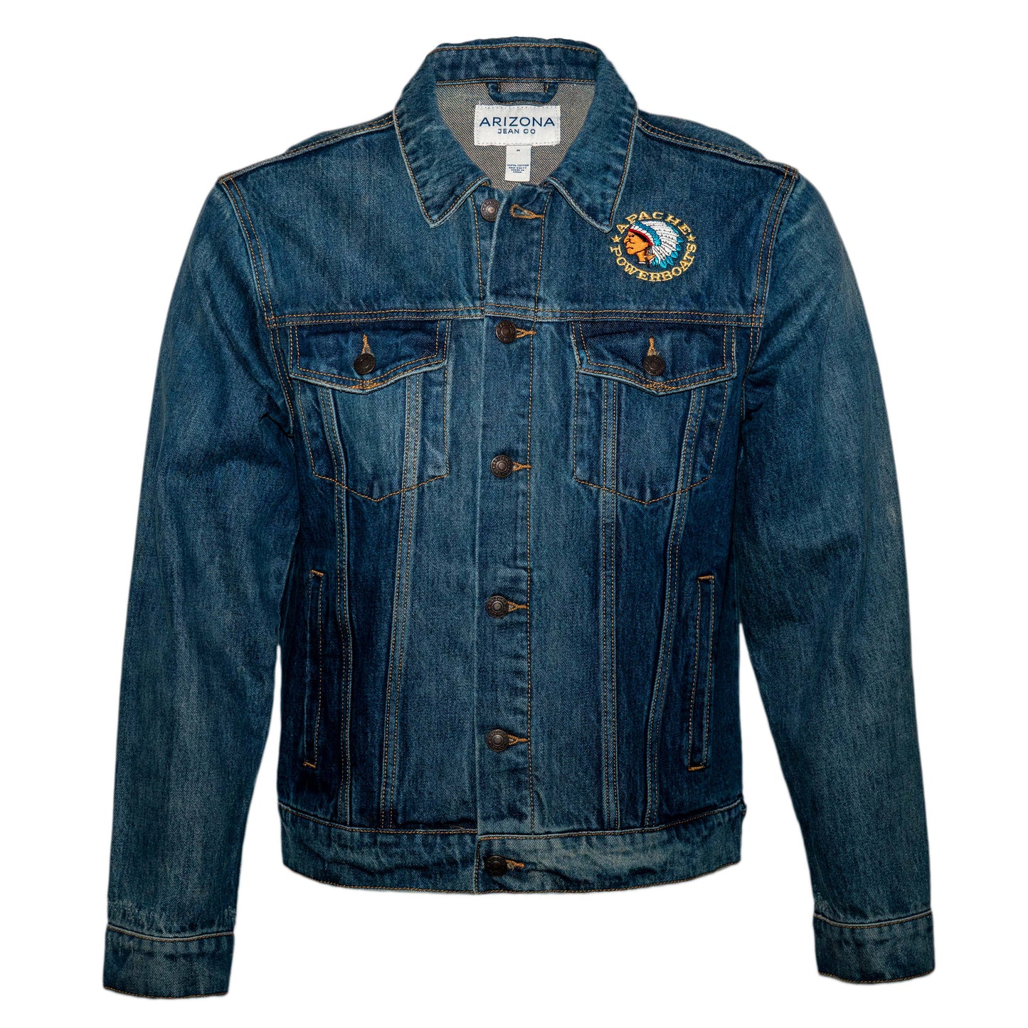 Vintage Apache Powerboats® Denim Jackets | Unisex | Men