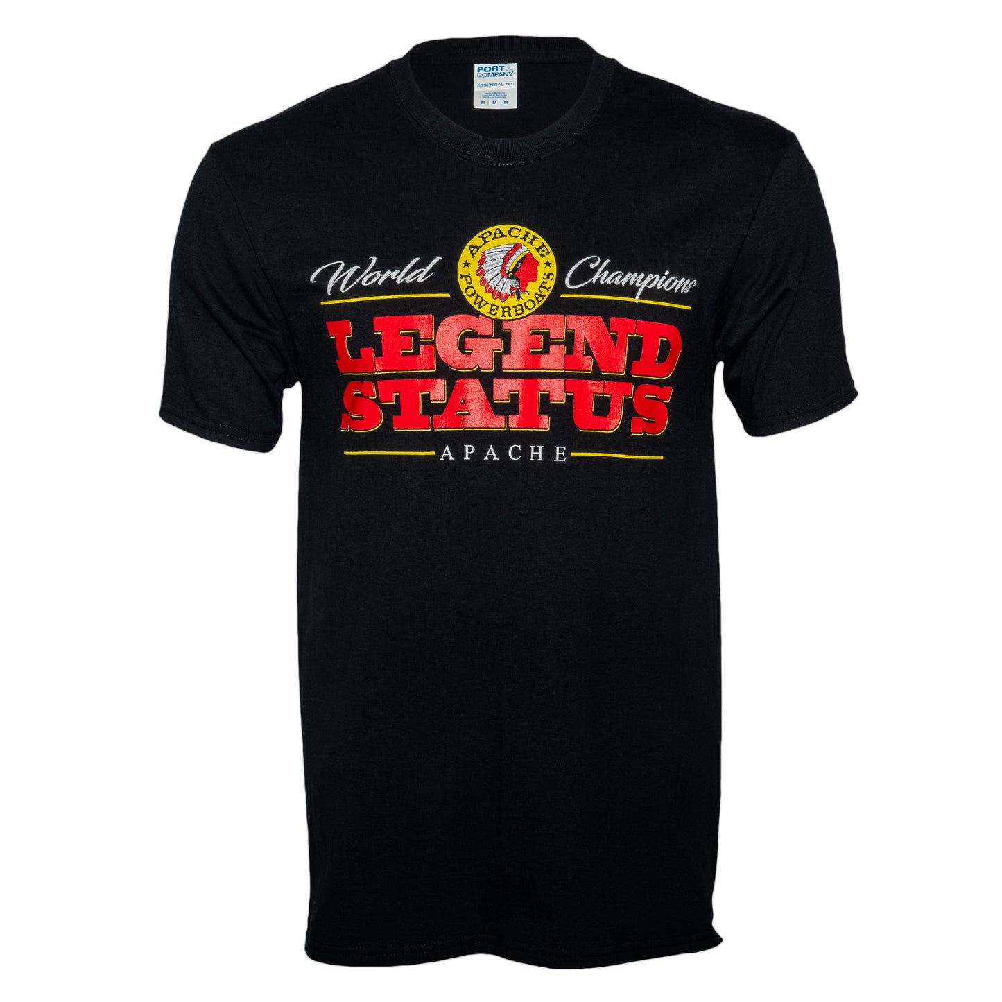 Apache Powerboats® LEGEND STATUS Cotton T-Shirt