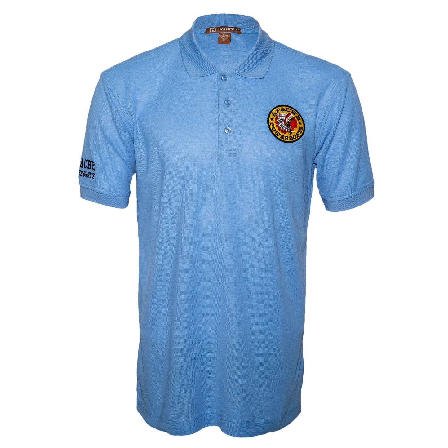 Apache Powerboats Collared Sport Shirt | Short Sleeve | Various Colors