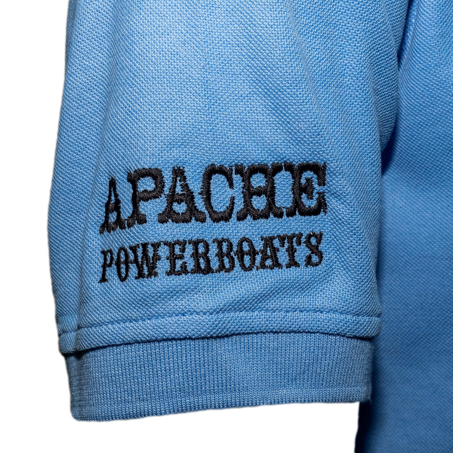 Apache Powerboats Collared Sport Shirt | Short Sleeve | Various Colors