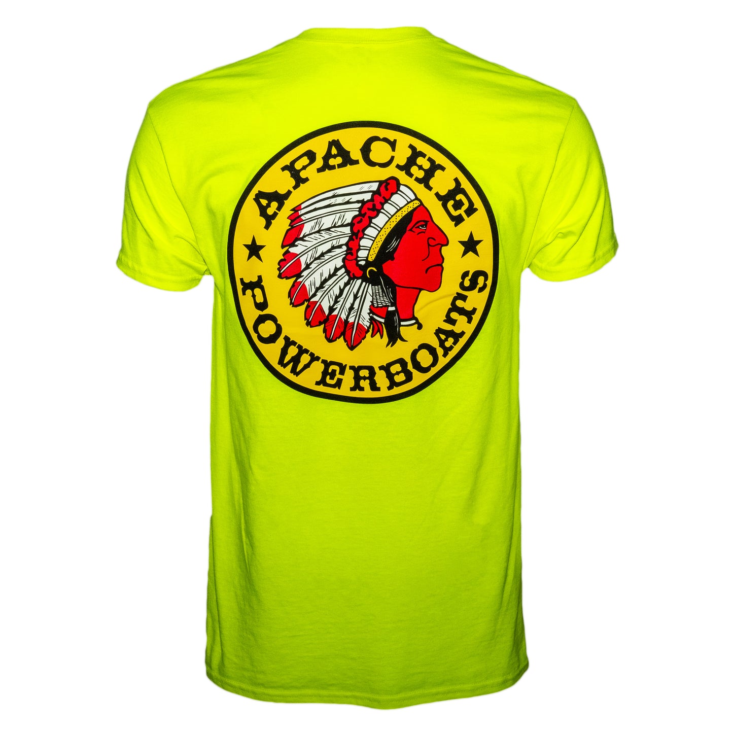 Represent 'n Apache® T-Shirt  | Safety Green