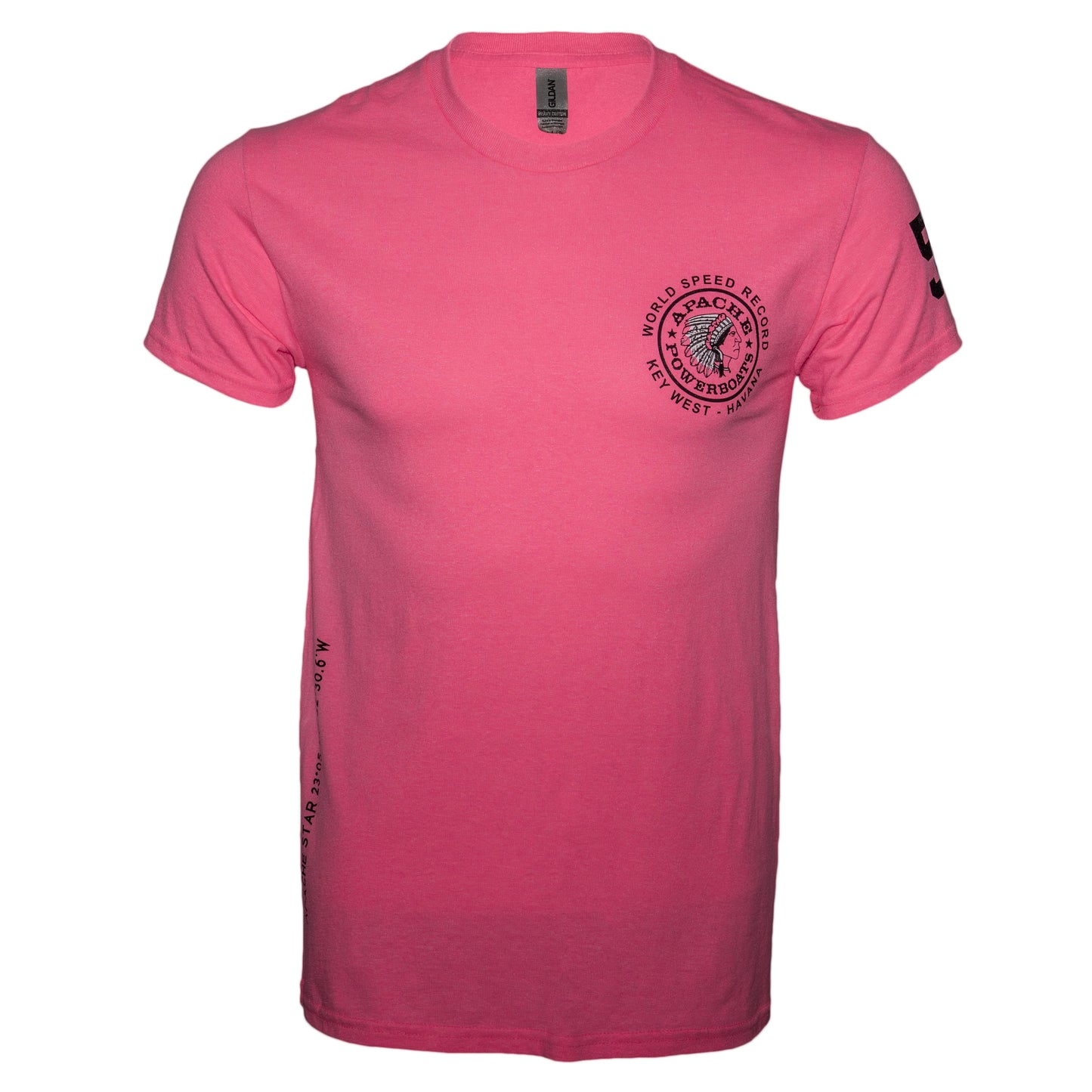 Women's Apache® World Speed Record T-Shirt | Safety Pink