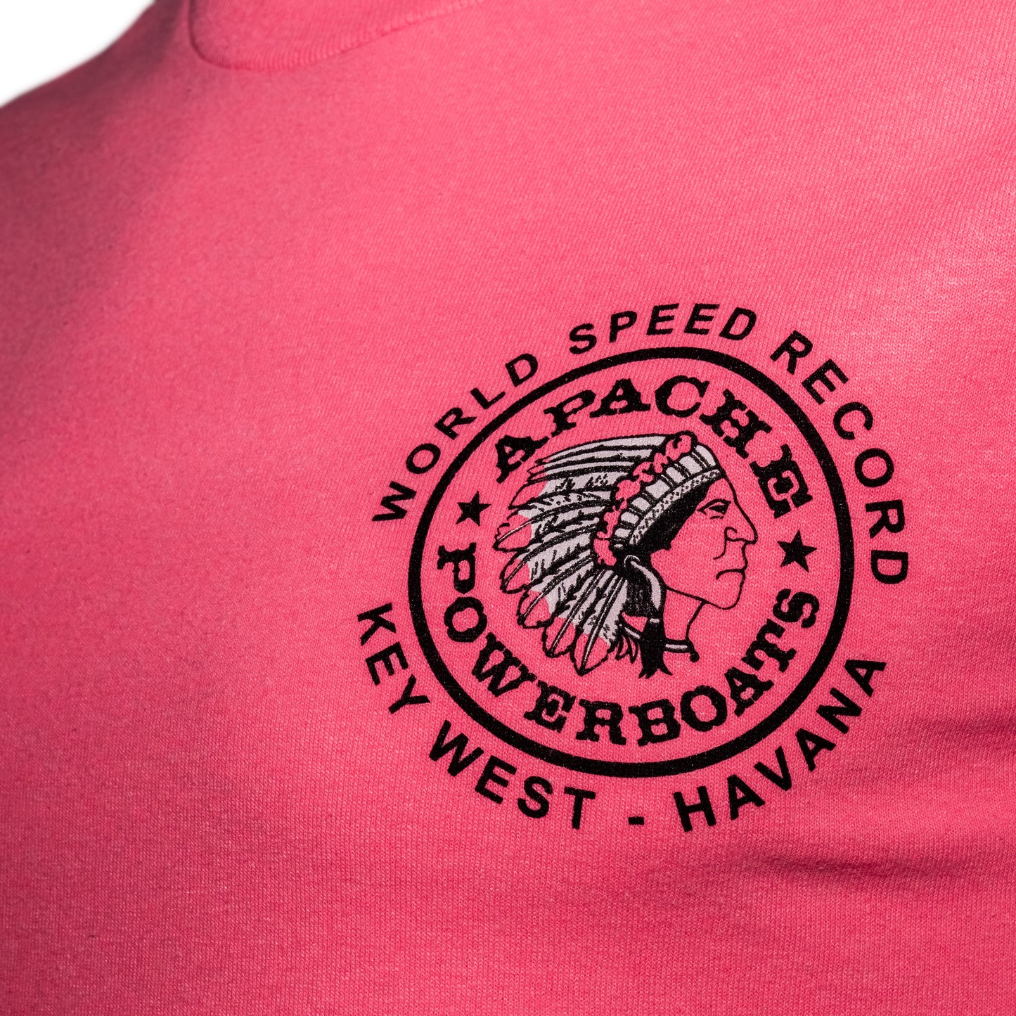 Women's Apache® World Speed Record T-Shirt | Safety Pink