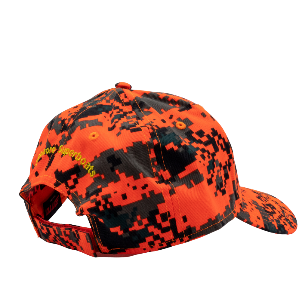 Apache® Digital Camouflage Hat | Safety Orange