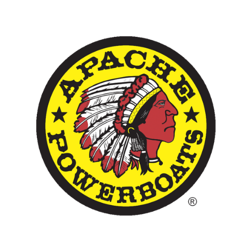 Apache Powerboats® Embroidered Sew-on Patch