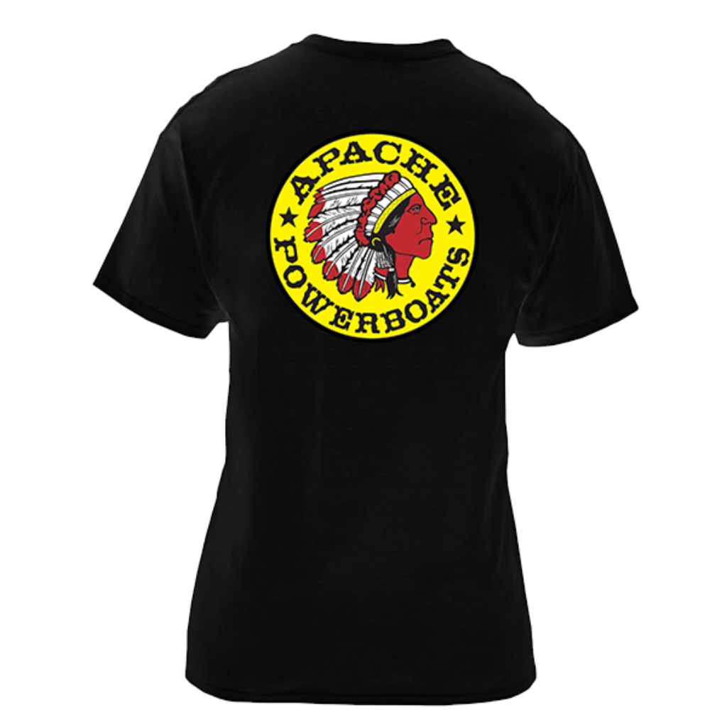 Represent 'n Apache Powerboats® T-Shirt | Black