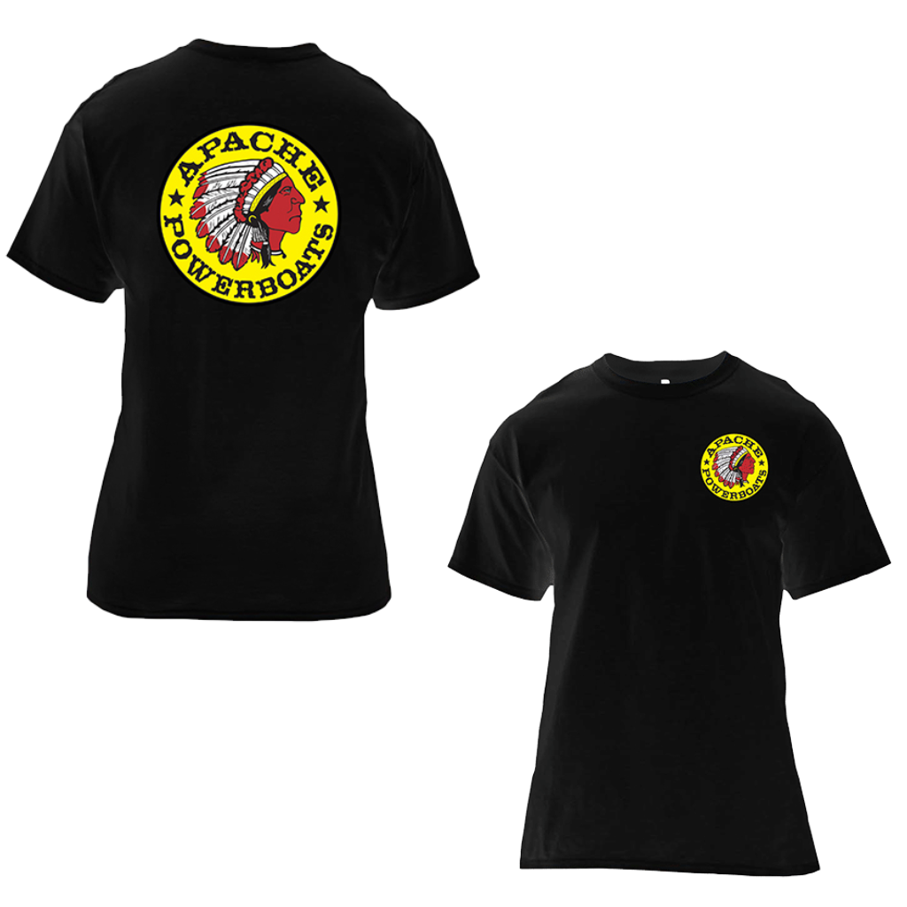 Represent 'n Apache Powerboats® T-Shirt | Black
