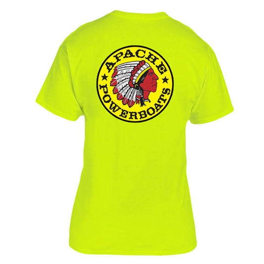 Represent 'n Apache® T-Shirt  | Safety Green
