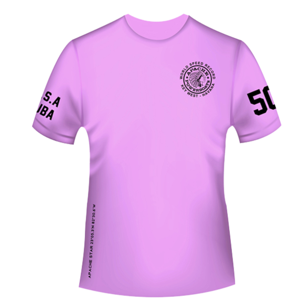 Women's Apache® World Speed Record T-Shirt | Safety Pink