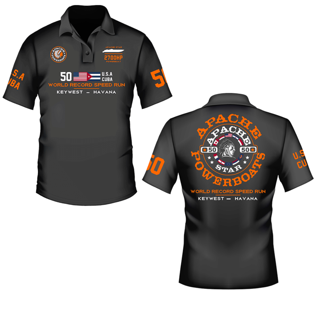 Official Apache® World Record Speed Run Sport Shirt