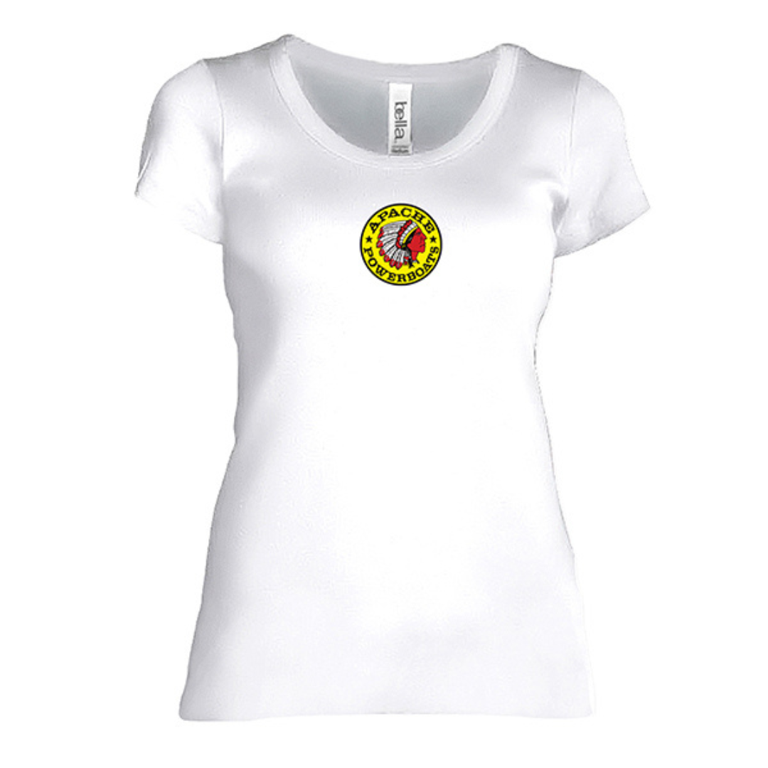 Women's Short Sleeve T-Shirt | Fitted Scoop Neck