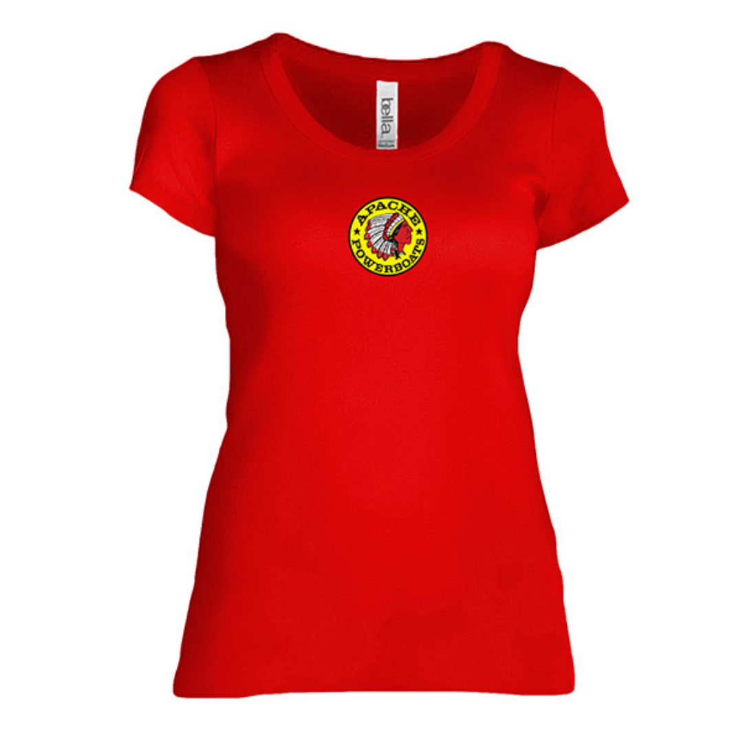 Women's Short Sleeve T-Shirt | Fitted Scoop Neck