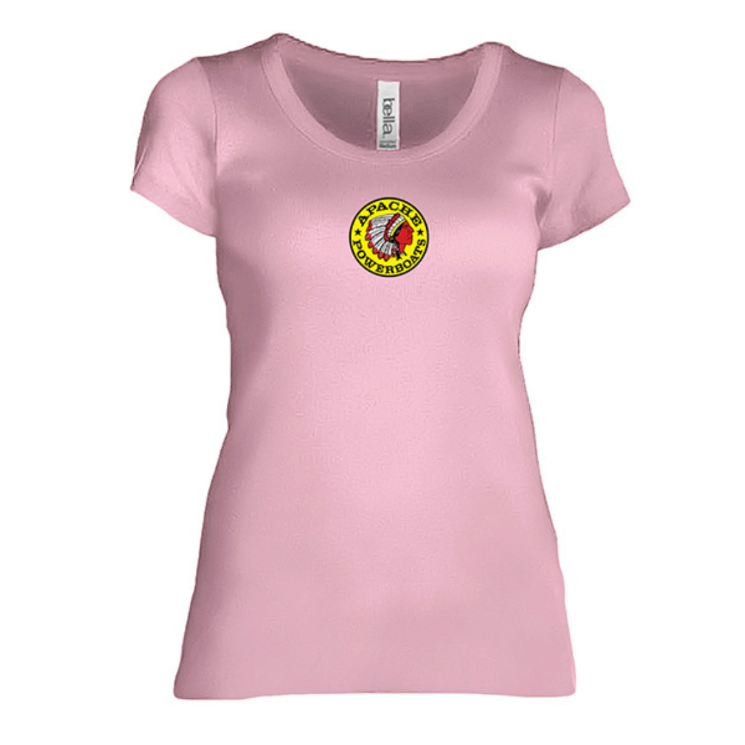 Women's Short Sleeve T-Shirt | Fitted Scoop Neck