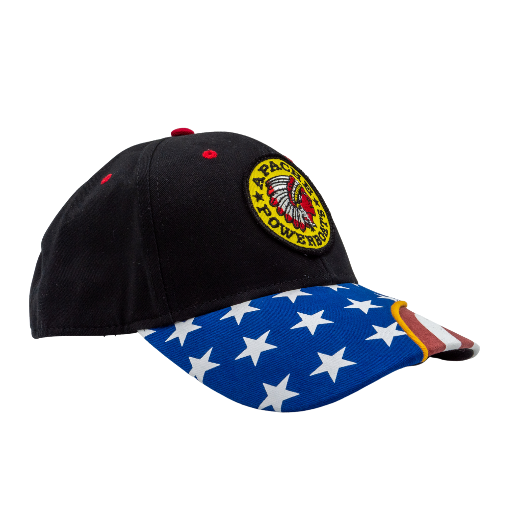 Patriotic Apache® Hat | Adjustable Velcro