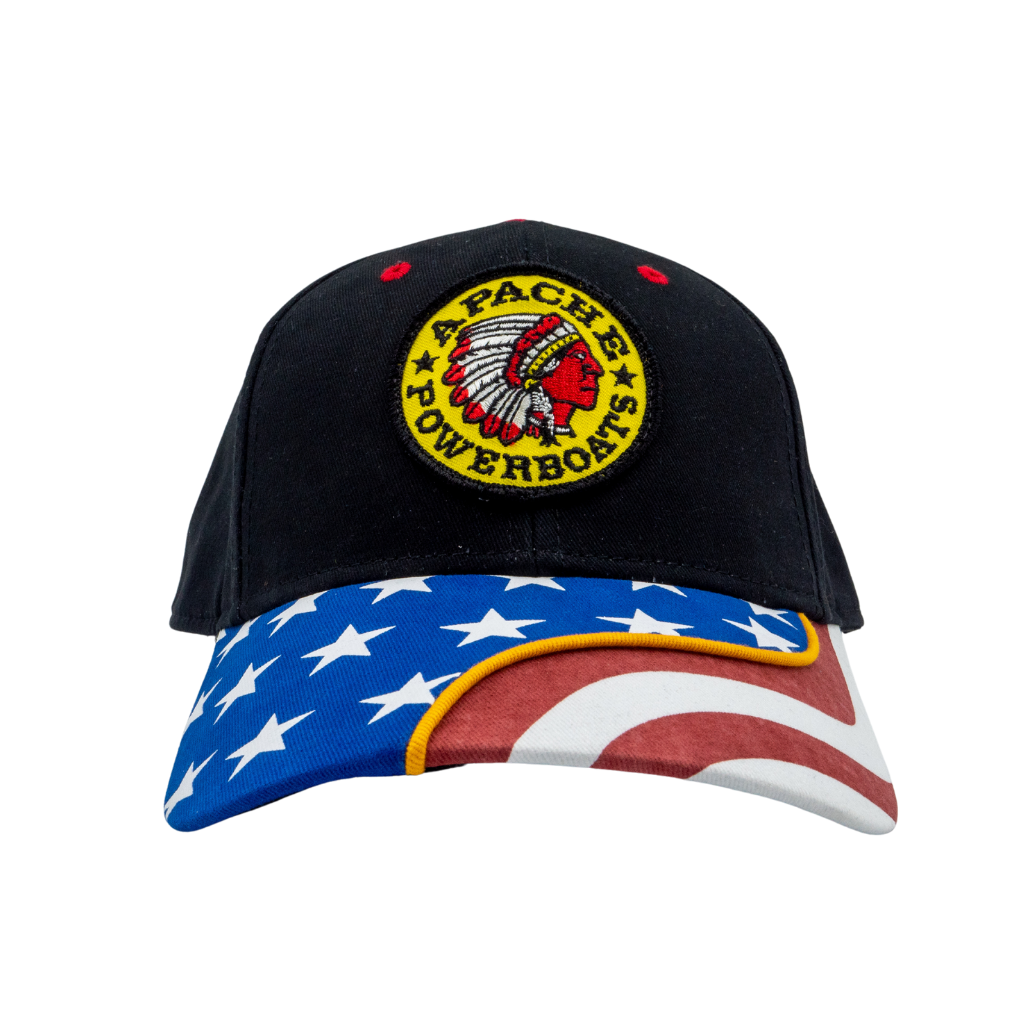 Patriotic Apache® Hat | Adjustable Velcro